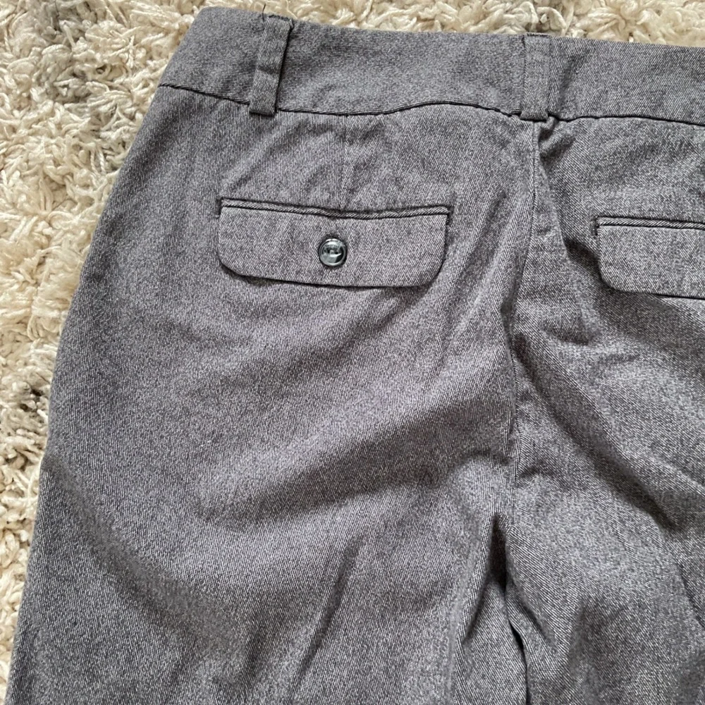 Dockers Gray‎ Wide Leg Dress Pants Womens Size 4M Stretch Work Trousers